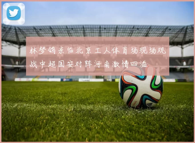 林梦鸽亲临北京工人体育场现场观战中超国安对阵河南激情四溢
